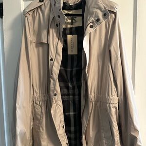 Men’s Burberry Rain Jacket NWT